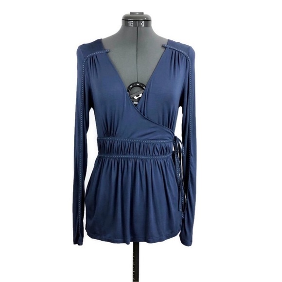 BCBGENERATION Unique Wrap Double Tied
Tunic Top Size M - Picture 1 of 8